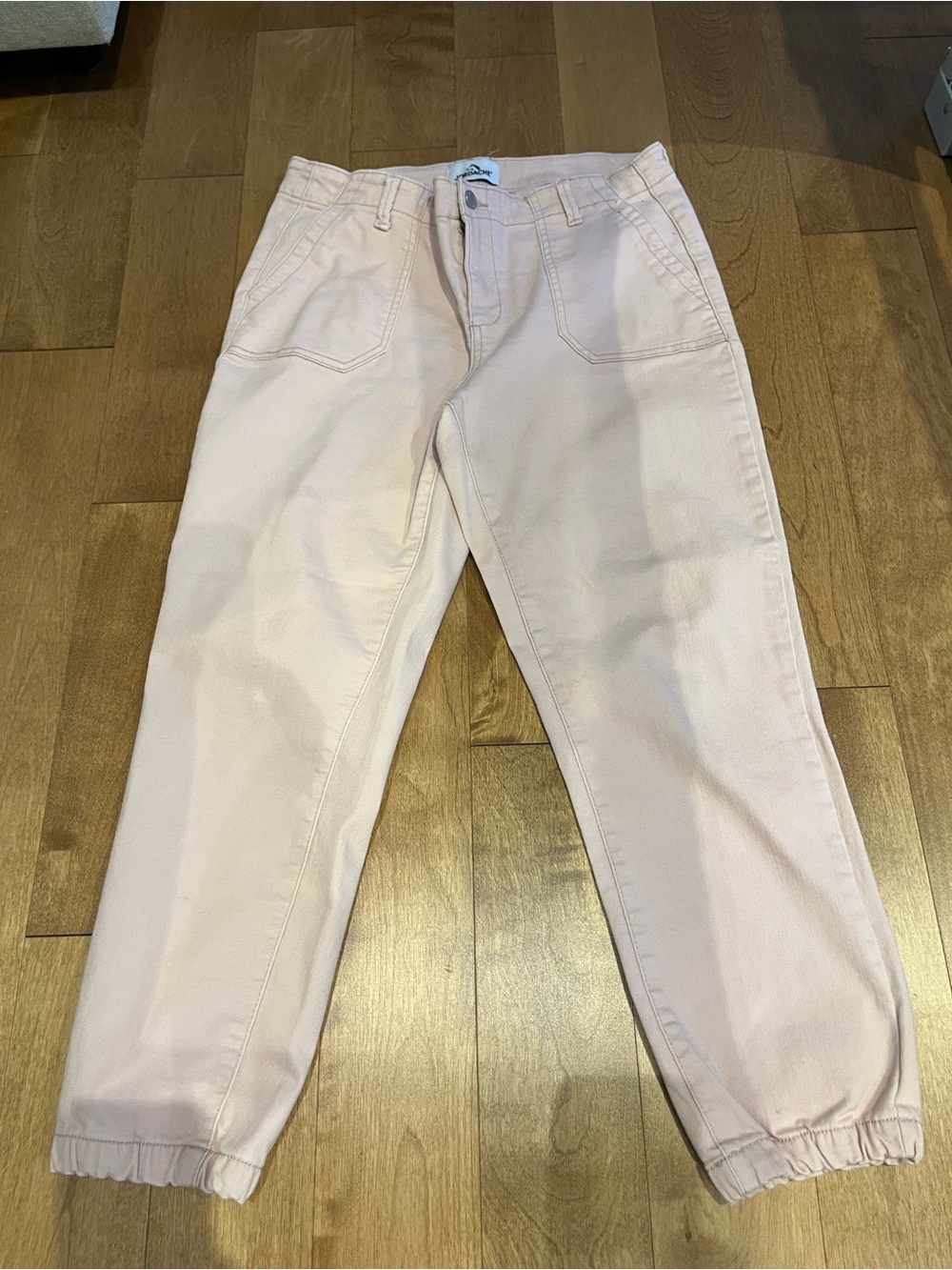 Jordache Men's Pale Pink Casual Joggers